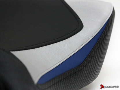 LUIMOTO (Sport) Rider Seat Covers for the YAMAHA YZF-R3 (2015-2018) & YZF-R25 (2014-2018)