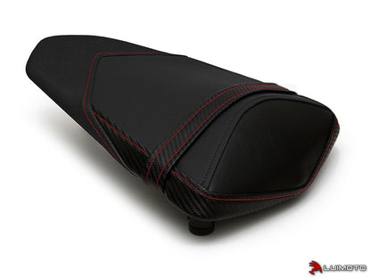 LUIMOTO (Sport) Passenger Seat Covers for the YAMAHA YZF-R3 (2015-2018) & YZF-R25 (2014-2018)