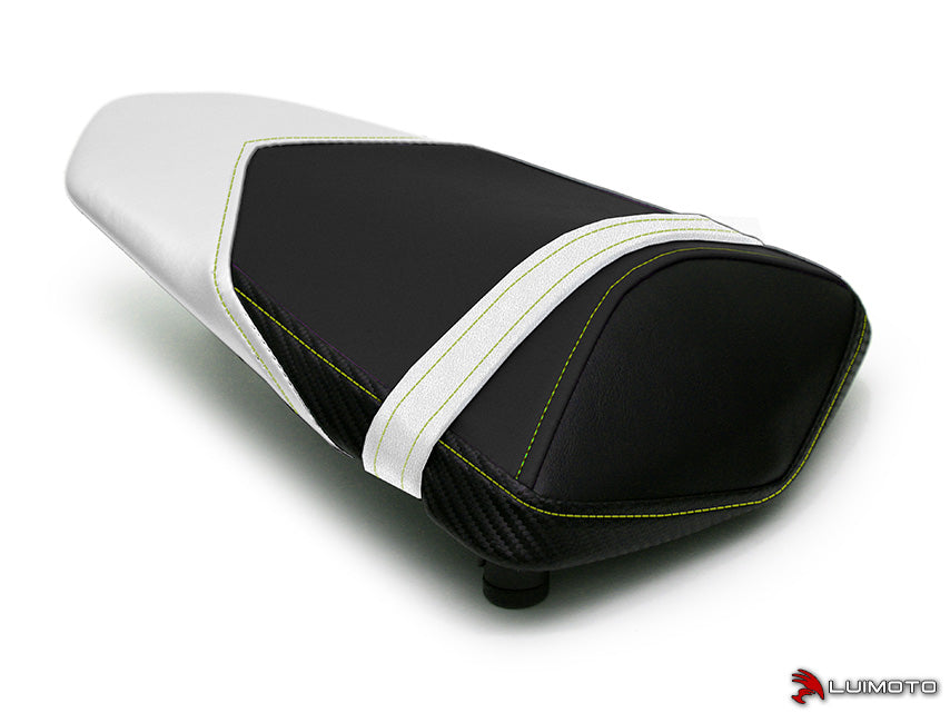 LUIMOTO (Sport) Passenger Seat Covers for the YAMAHA YZF-R3 (2015-2018) & YZF-R25 (2014-2018)