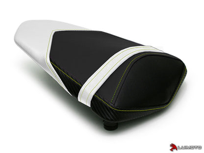 LUIMOTO (Sport) Passenger Seat Covers for the YAMAHA YZF-R3 (2015-2018) & YZF-R25 (2014-2018)