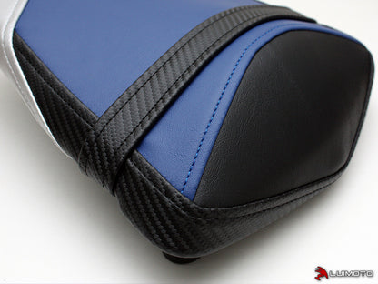 LUIMOTO (Sport) Passenger Seat Covers for the YAMAHA YZF-R3 (2015-2018) & YZF-R25 (2014-2018)