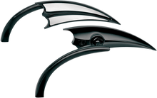 ARLEN NESS Mirror - Micro - Scoop - Side View - Triangle - Black - Left 13-028