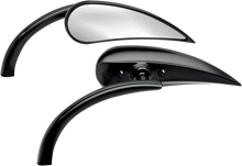 ARLEN NESS Mirror - Micro - Rad 2 - Side View - Teardrop - Black - Right 13-401