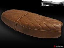 LUIMOTO Curve Top MOTORCYCLE SEAT COVERS FOR TRIUMPH SCRAMBLER 06-16 | BONNEVILLE 00-15 | T100 16
