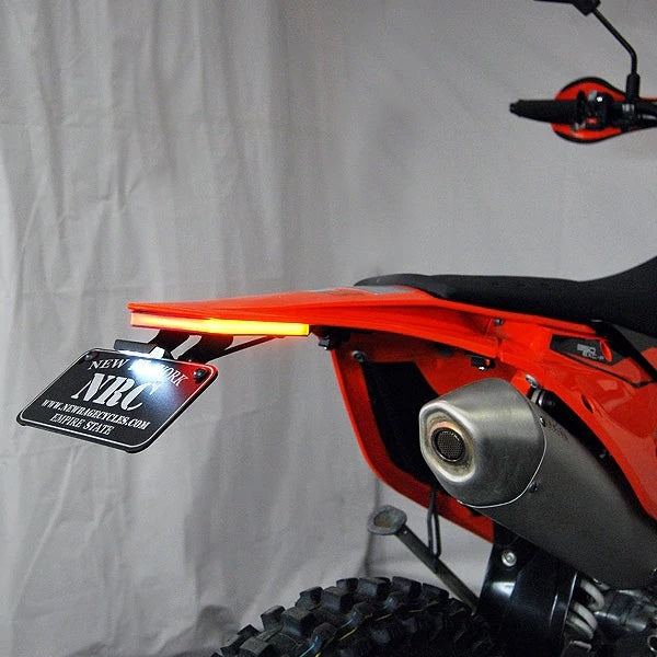 New Rage Cycles (NRC) KTM 350 EXC-F Fender Eliminator and Integrated Taillight