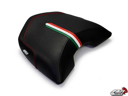 LUIMOTO (Team Italia) Passenger Seat Cover for the DUCATI MULTISTRADA 1100 / 1000 / 620 (03-09)