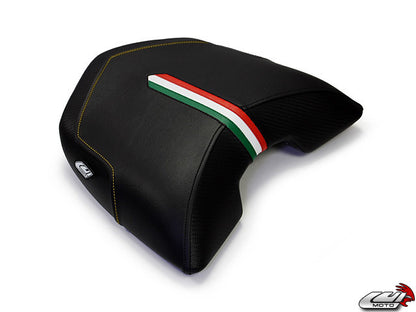 LUIMOTO (Team Italia) Passenger Seat Cover for the DUCATI MULTISTRADA 1100 / 1000 / 620 (03-09)