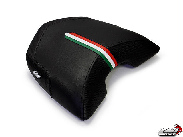 LUIMOTO (Team Italia) Passenger Seat Cover for the DUCATI MULTISTRADA 1100 / 1000 / 620 (03-09)