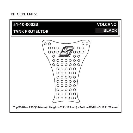 Stompgrip Tank Protector - Volcano