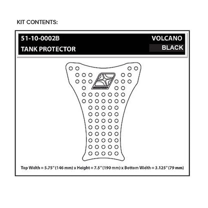 Stompgrip Tank Protector - Volcano