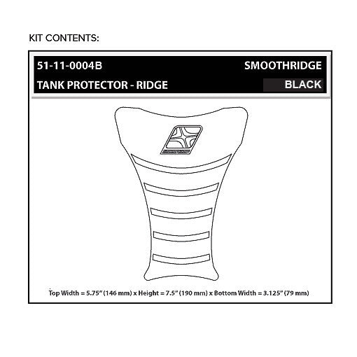 Stompgrip Tank Protector Ridge - Smoothridge
