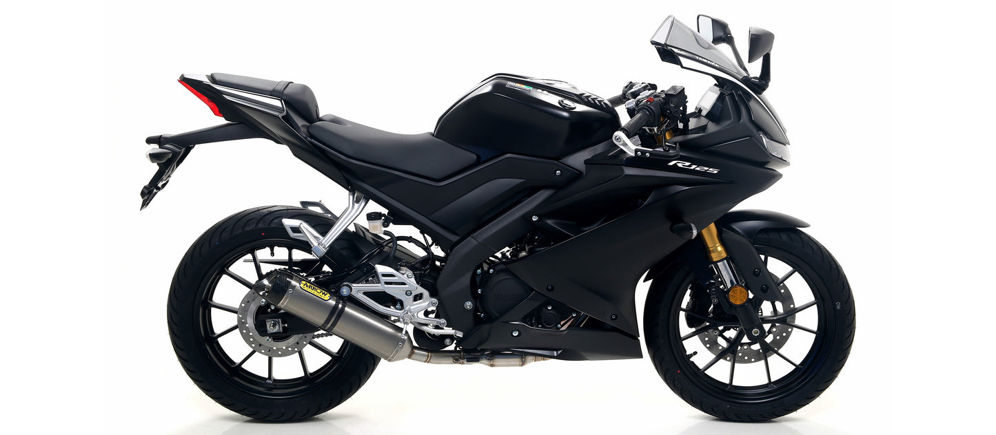 Arrow Exhaust for the Yamaha YZF-R 125/MT 125/XSR125 2021-2024
