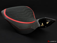 LUIMOTO (Team Italia) Rider Seat Covers for the DUCATI MULTISTRADA 1200 / 1260 (2015+)