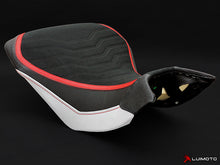 LUIMOTO (Team Italia) Rider Seat Covers for the DUCATI MULTISTRADA 1200 / 1260 (2015+)