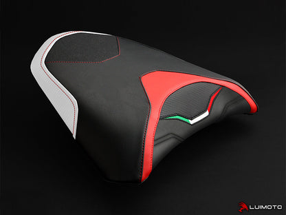 LUIMOTO (Team Italia) Passenger Seat Covers for the DUCATI MULTISTRADA 1200 / 1260 (2015+)