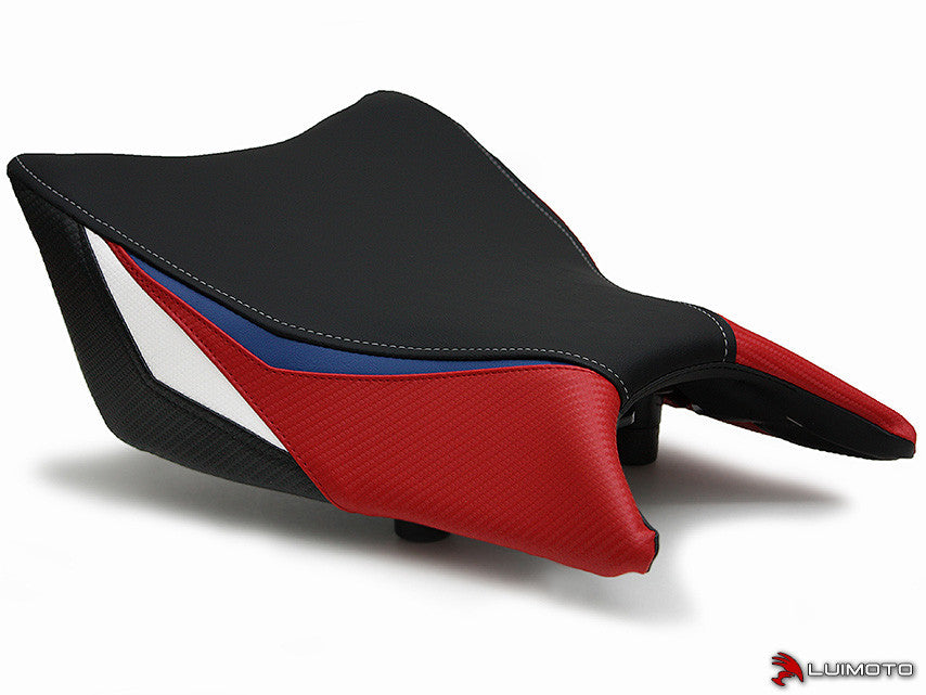 LUIMOTO TRI-COLOUR Rider Seat Cover for the CBR300R & CB300F (15+)