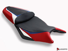 LUIMOTO TRI-COLOUR Passenger Seat Cover for the CBR300R & CB300F (15+)