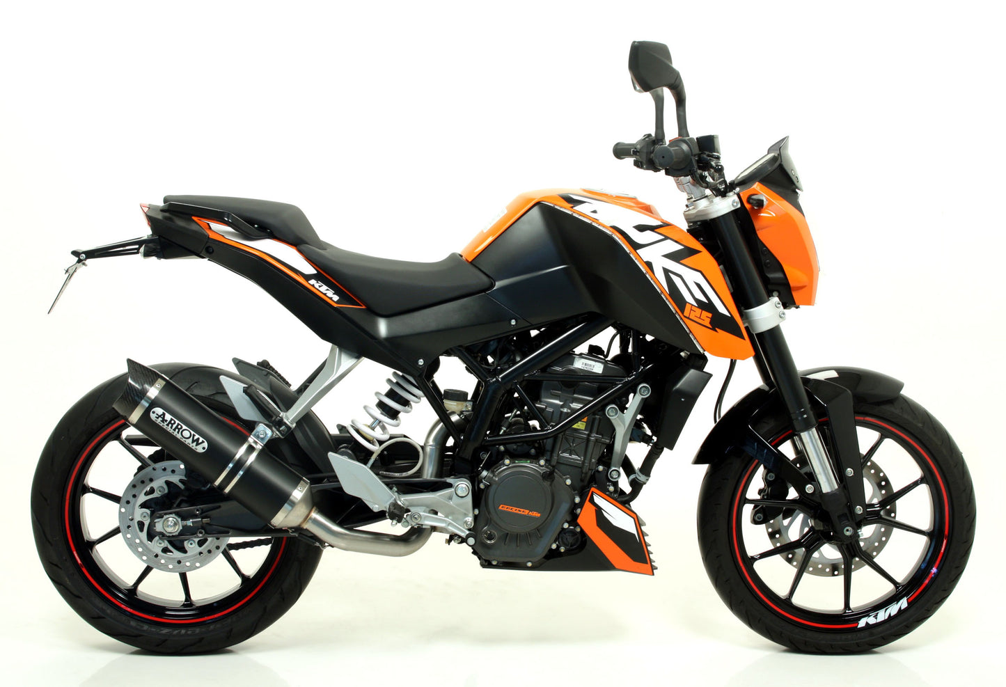 Arrow Exhausts for the KTM DUKE 125 2011/2016