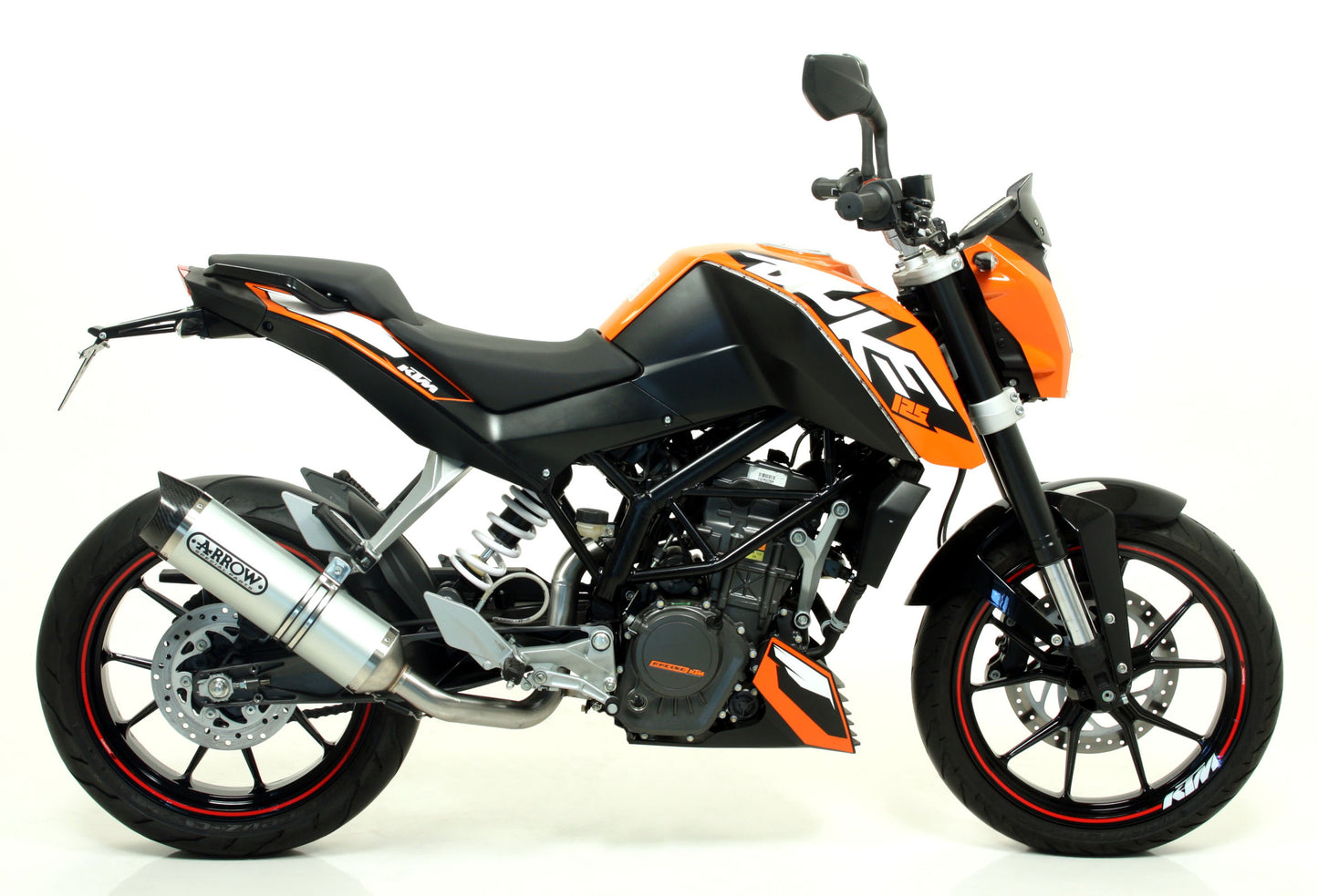Arrow Exhausts for the KTM DUKE 125 2011/2016