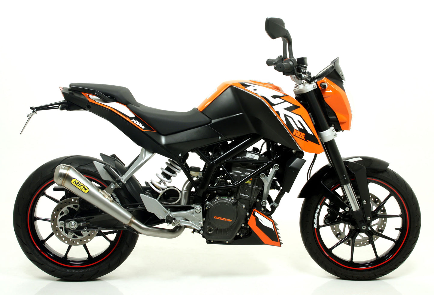 Arrow Exhausts for the KTM DUKE 125 2011/2016