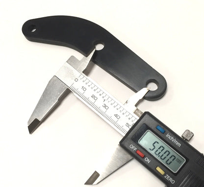 Beringer PLAY007 "L" bracket for mounting MC12.7 Rear Master cylinder - 48/65mm spacing