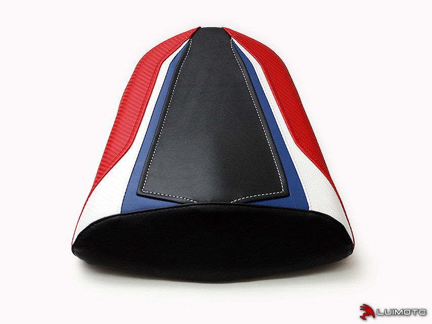 LUIMOTO TRI-COLOUR Passenger Seat Cover for the CBR300R & CB300F (15+)