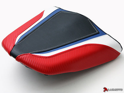 LUIMOTO TRI-COLOUR Passenger Seat Cover for the CBR300R & CB300F (15+)