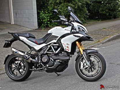 LUIMOTO (Team Italia) Rider Seat Cover for the DUCATI MULTISTRADA 1200 (10-11)