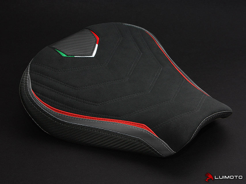 LUIMOTO (Team Italia) Rider Seat Covers for the MV AGUSTA F3 675 / 800 (2012+)