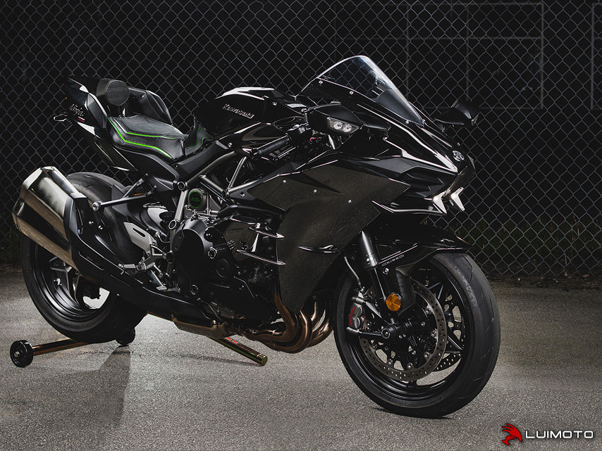 LUIMOTO (HyperSport) Cowl Pad Cover for the KAWASAKI H2/H2R