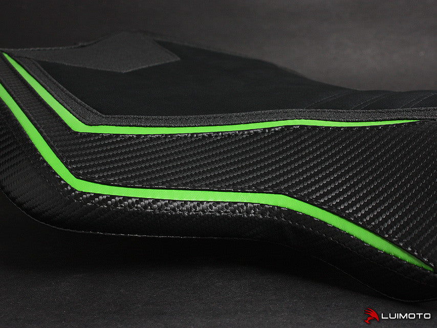 LUIMOTO (HyperSport) Rider Seat Cover for the KAWASAKI H2/H2R