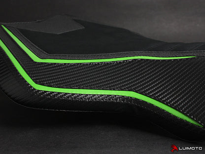 LUIMOTO (HyperSport) Rider Seat Cover for the KAWASAKI H2/H2R