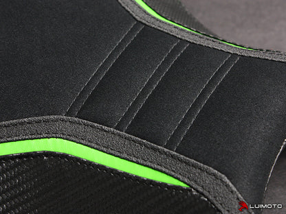 LUIMOTO (HyperSport) Rider Seat Cover for the KAWASAKI H2/H2R