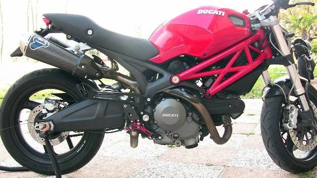 DBK Special Parts (Ducabike) Passenger Peg Kit for Adjustable Rearsets for the Ducati Monster 696/796/1100 - SHIPPING DAMAGED