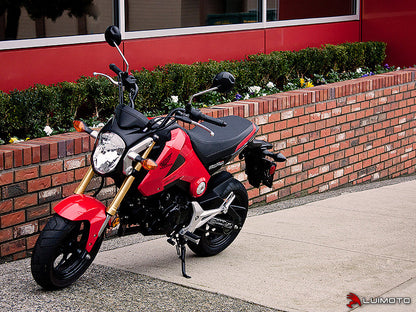 LUIMOTO Rider Seat Covers for the HONDA GROM (13-15)