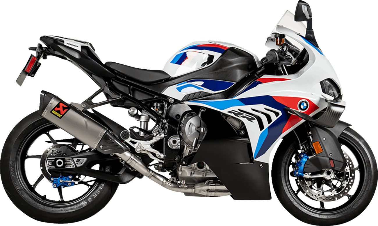 AKRAPOVIC Evolution Line Exhaust System - Titanium - M 1000 RR S-B10E11-APLT