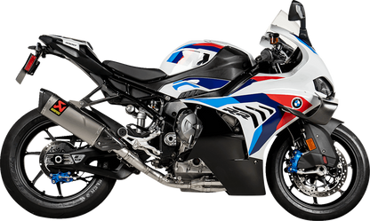 AKRAPOVIC Evolution Line Exhaust System - Titanium - M 1000 RR S-B10E11-APLT