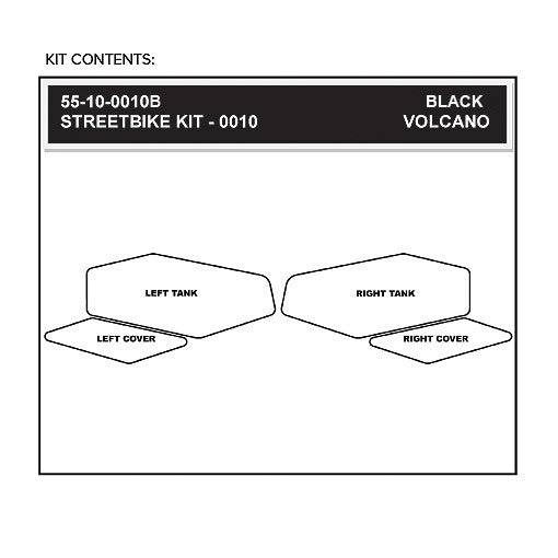 Stompgrip Streetbike Kit - Volcano - 0010