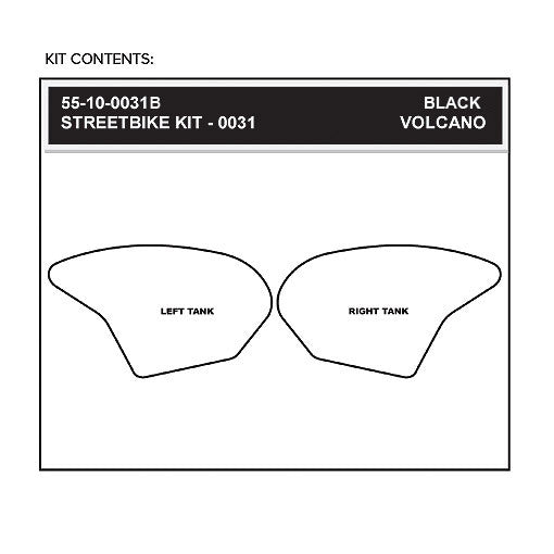 Stompgrip Streetbike Kit - Volcano - 0031