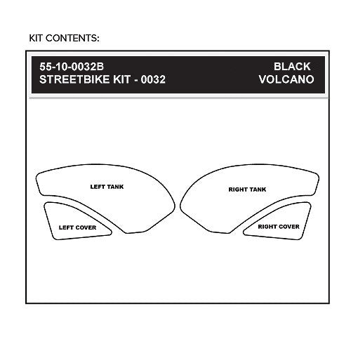 Stompgrip Streetbike Kit - Volcano - 0032