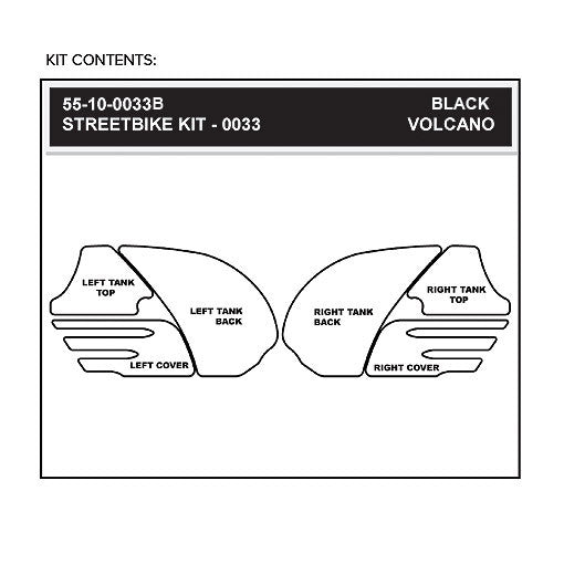 Stompgrip Streetbike Kit - Volcano - 0033