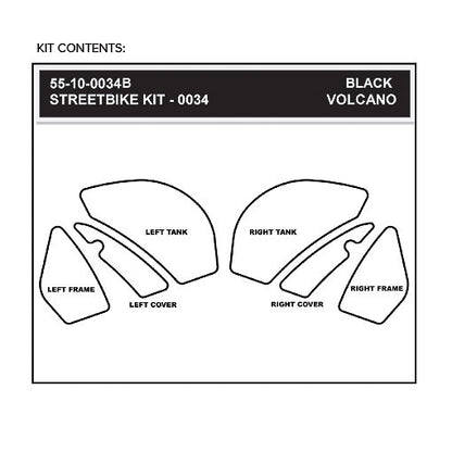 Stompgrip Streetbike Kit - Volcano - 0034