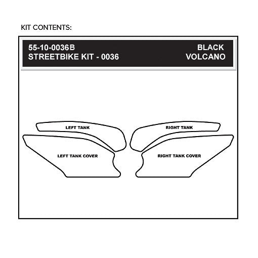 Stompgrip Streetbike Kit - Volcano - 0036