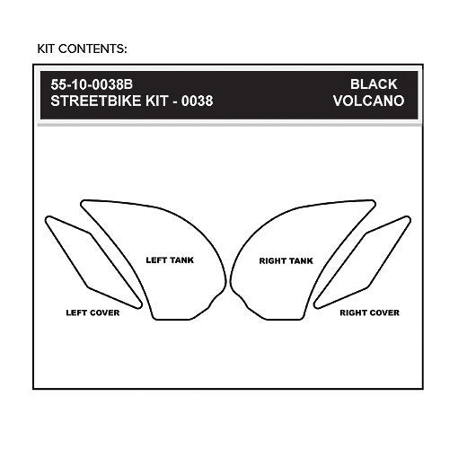 Stompgrip Streetbike Kit - Volcano - 0038