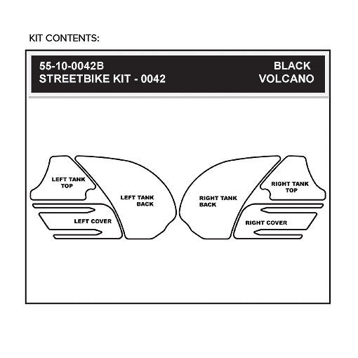 Stompgrip Streetbike Kit - Volcano - 0042