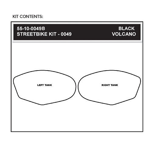 Stompgrip Streetbike Kit - Volcano - 0049