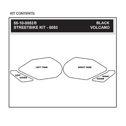 Stompgrip Streetbike Kit - Volcano - 0053