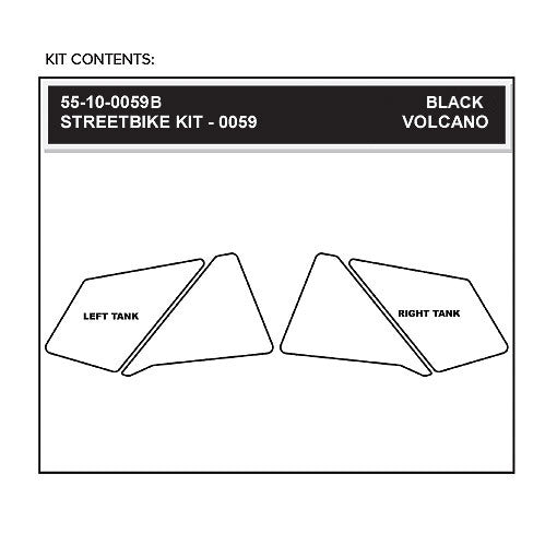 Stompgrip Streetbike Kit - Volcano - 0059