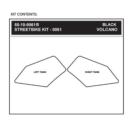 Stompgrip Streetbike Kit - Volcano - 0061