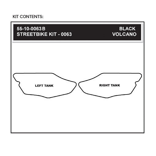 Stompgrip Streetbike Kit - Volcano - 0063